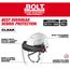 BOLT Gasketed Full Face Shield - Clear Dual Coat Lens (For BOLT Safety Helmets & BOLT Hard Hats)
