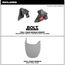 BOLT Full Face Shield - Gray Dual Coat Lens (Compatible with Milwaukee Safety Helmet, No Brim