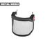 BOLT Full Face Shield - Metal Mesh (Compatible with Safety Helmets & Hard Hats), 48-73-1430