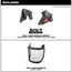 BOLT Full Face Shield - Metal Mesh (Compatible with Milwaukee Safety Helmet, No Brim