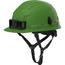 BOLT 4PT Custom Green Front Brim Non-Vented Safety Helmet - Type 2, Class E, 48-73-1527C