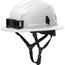 BOLT 4PT Custom White Full Brim Non-Vented Safety Helmet - Type 2, Class E, 48-73-1541C