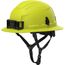 BOLT 4PT High Visibility Green Full Brim Non-Vented Safety Helmet - Type 2, Class E, 48-73-1557