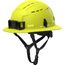 BOLT High Visibility Green Full Brim Vented Safety Helmet – Type 2, Class C, 48-73-1656