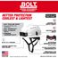 BOLT Gray Full Brim Vented Safety Helmet – Type 2, Class C, 48-73-1664