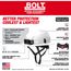 BOLT Gray Full Brim Safety Helmet – Type 2, Class E, 48-73-1665