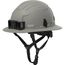 BOLT Light Gray Full Brim Non-Vented Safety Helmet – Type 2, Class E - Custom Logo, 48-73-1693C