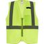 Class 2 High Visibility Yellow Mesh One Pocket Safety Vest - 2X/3X (ANSI/CSA), 48-73-2253