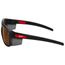 Full Frame Safety Glasses with Removable Side Shields - Brown Anti-Scratch Lenses, 48-73-2516