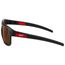 Full Frame Safety Glasses with Removable Side Shields - Brown Anti-Scratch Lenses, 48-73-2516