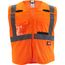 Class 2 Breakaway High Visibility Orange Mesh Safety Vest (2XL/3XL) 48-73-5127