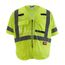 Class 3 High Visibility Yellow Mesh Safety Vest - L/XL, 48-73-5132