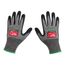 Cut Level 6 High-Dexterity Nitrile Dipped Gloves (Large), 48-73-7002