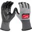 12 Pair Cut Level 3 High Dexterity Polyurethane Dipped Gloves (Small) 48-73-8730B