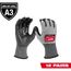 12 Pair Cut Level 3 High Dexterity Polyurethane Dipped Gloves (Medium) 48-73-8731B
