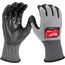12 Pair Cut Level 3 High Dexterity Polyurethane Dipped Gloves (2XL) 48-73-8734B (2XL)
