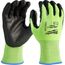 High Visibility Cut Level 2 Polyurethane Dipped Gloves (Small) 48-73-8920