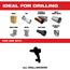 9/64" COBALT RED HELIX Drill Bit, 48-89-2306