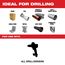 1/2" COBALT RED HELIX Drill Bit, 48-89-2329