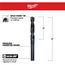 9/16" S&D Black Oxide Drill Bit, 48-89-2740