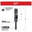 1" S&D Black Oxide Drill Bit, 48-89-2754