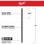 7/16" x 12" Aircraft Length Black Oxide Drill Bit, 48-89-2775