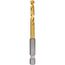 3/16" SHOCKWAVE Impact Duty RED HELIX Titanium Drill Bit, 48-89-4609
