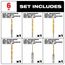 7 Piece SHOCKWAVE Impact Duty RED HELIX Titanium Drill Bit Set, 48-89-4637