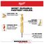 7 Piece SHOCKWAVE Impact Duty RED HELIX Titanium Drill Bit Set, 48-89-4637