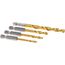 SHOCKWAVE Impact Duty RED HELIX Titanium Drill Bit Set - 4PC, 48-89-4644