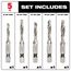 5 Piece SHOCKWAVE Impact Duty Drill and Tap Bit Set, 48-89-4874