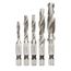 5 Piece SHOCKWAVE Impact Duty Metric Drill and Tap Bit Set, 48-89-4875
