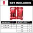 8 Piece Impact Step and Drill Bit Set, 48-89-9252