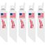 4" 10 TPI SAWZALL Blade for Multi-Material (Pack of 5), 49-00-5410