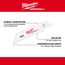 4" 6 TPI SAWZALL Blade for Wood with Nails (Pack of 5), 49-00-5460