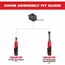 1/4" High Speed Ratchet Tall Shift Knob Assembly, 49-06-2566
