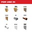 OPEN-LOK 3  Piece Multi-Material Multi-Tool Blade Variety Pack , 49-10-9005
