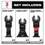OPEN-LOK 3  Piece Multi-Material Multi-Tool Blade Variety Pack , 49-10-9005