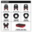 1/2" - 2" IPS-P Jaw and Pivoting Press Ring Kit for M18 FORCE LOGIC Press Tools