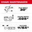 14" 3/8" LOW PROFILE Pitch, .043" Gauge Saw Chain, 49-16-2749