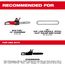 14" 3/8" LOW PROFILE Pitch, .043" Gauge Guide Bar, 49-16-2756