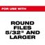Round File Handle, 49-16-2890