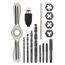 15 Piece SAE Tap and Die Set with HEX-LOK 2-in-1 Handle, 49-22-5602