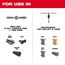 38 Piece SAE Tap & Die PACKOUT Set w/ HEX-LOK 2-in-1 Handle, 49-22-5604