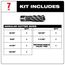 Annular Cutter Set - 6 Piece , 49-22-8400