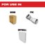 2-1/2" High Carbon Steel Wood Universal Fit Oscillating Multi-Tool Blade (Pack of 3), 49-25-1113
