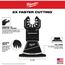 2-1/2" High Carbon Steel Precision Tooth Hardwood Oscillating Multi-Tool Blade (1 Piece)