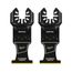 1-3/8" Carbide Teeth Metal Universal Fit Oscillating Multi-Tool Blade (Pack of 2), 49-25-1502