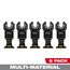 OPEN-LOK 1-3/8" Carbide Teeth Multi-Material Multi-Tool Blades (5 Pack), 49-25-1525