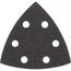 3-1/2" 80 Grit Triangle Sandpaper (Pack of 6) , 49-25-2080